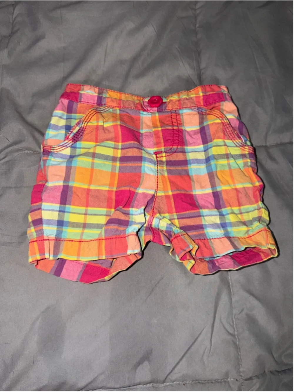 18M Baby Girls Shorts Lot of 5 Carter's Cat & Jack Circo Bench Kids Summer